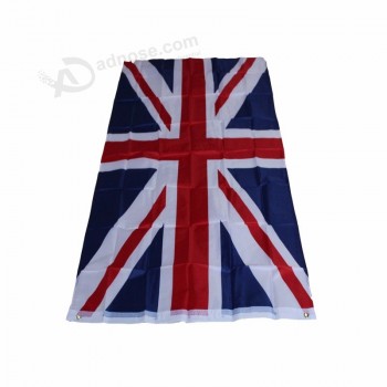 bandeira de Union Jack de alta qualidade com ilhó