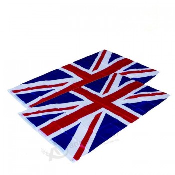 Печать ткани полиэфира 3ft * 5ft флаг Великобритании национальный флаг