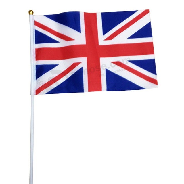 Venta caliente tela británica bandera bandera / bandera del Reino Unido con alta calidad