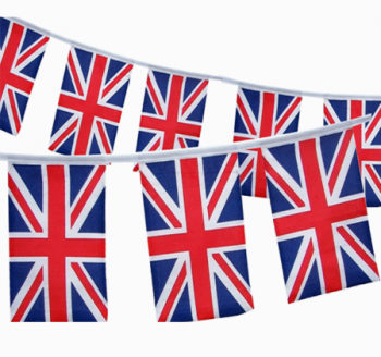 decoração internacional país UK bunting string flag