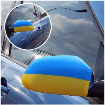 2019 venda quente ucrânia carro asa espelho bandeiras com alta qualidade