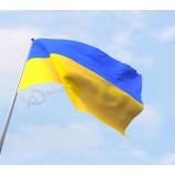 フライングスタイルと印刷型世界国旗ウクライナ国旗
