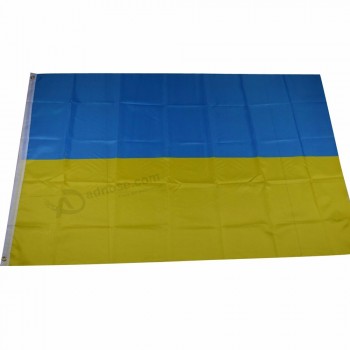 Bandeira da ucrânia Todos os diferentes países bandeira profissional fábrica agradável tecido durável poliéster bandeiras nacionais