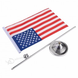 decorative National Flags Table Decorative usa table Flags and pole