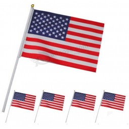 wholesale usa flag,cheap custom hand held flag