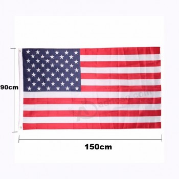 aangepaste grootte verschillende nationale vlag amerika VS vlag
