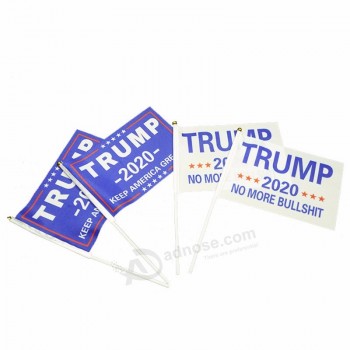 Präsident, der kundengebundene Wahl-USA-Trumpfhandflagge wählt