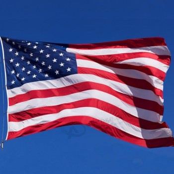 印刷されたロゴ3x5アメリカ合衆国国旗国際旗