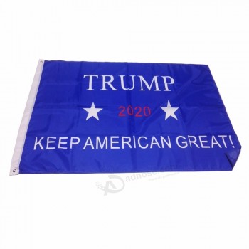 haute qualité de vol personnalisé drapeau d’atout des États-Unis avec 2 œillets