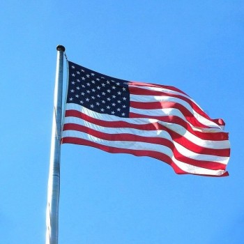 Печать ткани полиэфира 3ft * 5ft американский флаг США национальный флаг