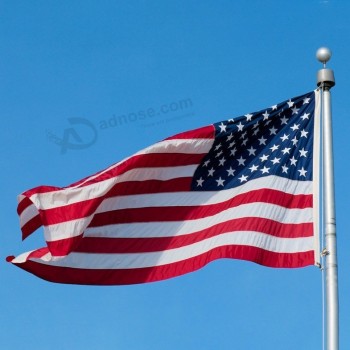 bandera americana poliéster bandera de EE. UU. bandera de EE. UU. bandera nacional de estados unidos