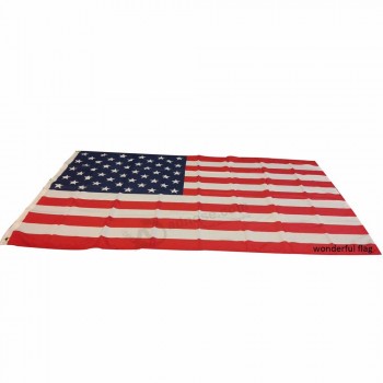 Drapeau des États-Unis Fabricant professionnel Polyester Drapeaux nationaux des États-Unis