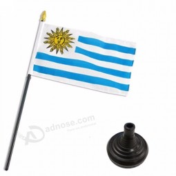 Original factory sales Uruguay table desk flag for office meeting