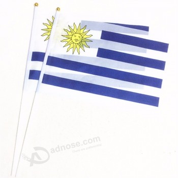 copa do mundo por atacado fãs baratos nacional fã país uruguai tremendo bandeiras da mão