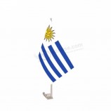 billige outdoor nationalen uruguay autofenster flagge