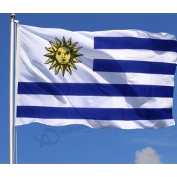 Bandiera uruguay in poliestere resistente 3x5ft con occhielli 2 pezzi