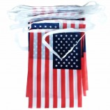 Polyester 14x21cm USA amerikanische Flagge