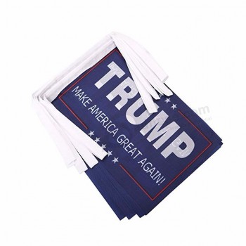 donald trump para presidente america great again string bunting flag