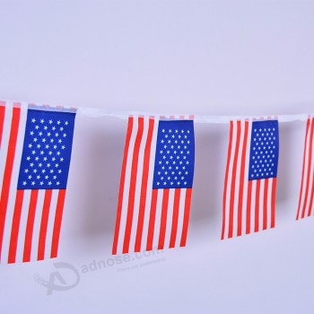 14 * 21 cm bandeirinha EUA bandeira bunting banner atacado