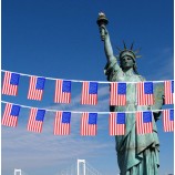 Bandiera dell'America della stamina della bandiera di festa dell'indipendenza di USA