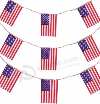 siebdruck DIY logo mini USA string flag