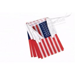 États-Unis Bunting Flag America Friendship Polyester String Flag Bunting