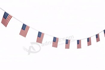 aangepaste string touw vlag VS bunting vlaggen