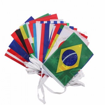 旗布の旗の習慣米国茶によって汚される旗布の旗の装飾の意味