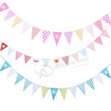 aanpasbare festival jute buntings bruiloft bunting vlaggen