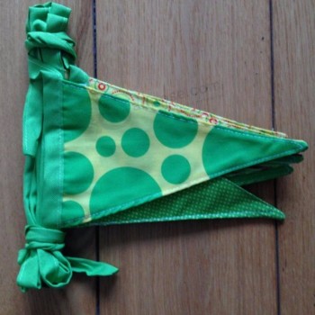Drapeaux de guirlande en coton en gros personnalisés