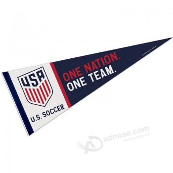 wincraft US soccer One nation One team banderín y estandarte