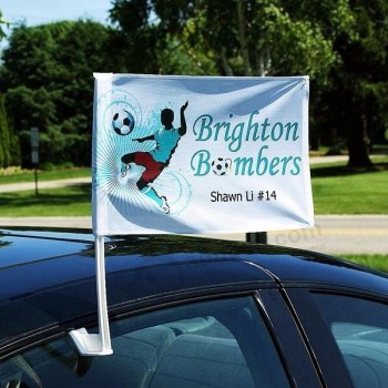 Drapeaux de voiture personnalisés promotionnels de haute qualité