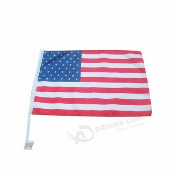 Venta caliente personalizada EE. UU. Azul delgada línea bandera del coche