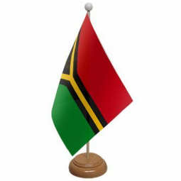 benutzerdefinierte größe schreibtisch stand vanuatu flagge mini vanuatu tisch flagge