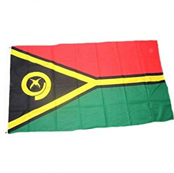 Polyester Vanuatu Landesflagge 3ftx5ft Vanuatu Nationalflaggen