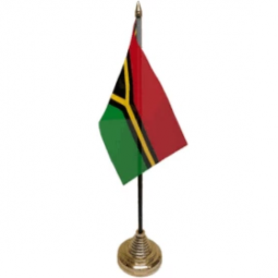 мини офисные настольные флажки vanuatu с металлическим основанием