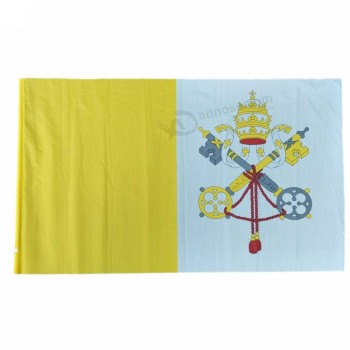 2019 nuevo diseño de ventas calientes bandera del país del Vaticano para el día nacional