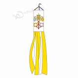 indoor handige drop shipping nylon windzak vlag van vaticaan