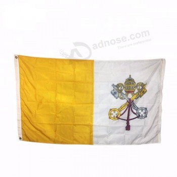2x3' Drapeau papal de la Cité du Vatican
