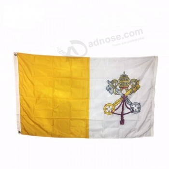 2x3 'bandiera papale della città del vaticano