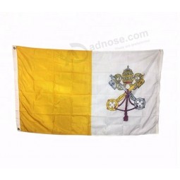 批发3 * 5ft梵蒂冈国旗，所有国旗