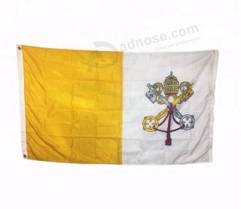 Vente en gros 3 * 5ft Drapeau du pays du Vatican, tous les drapeaux nationaux