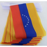 Venezuela-Schnurflagge trägt Dekoration Venezuela-Flaggenflagge zur Schau