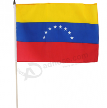 축제 행사 축하 베네수엘라 스틱 플래그 배너