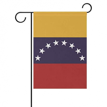 bandera decorativa del jardín nacional de venezuela de poliéster