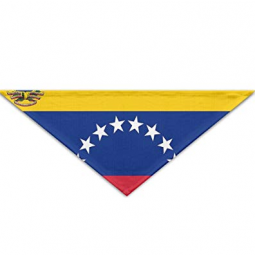 装飾的なポリエステルベネズエラ旗布旗バナー