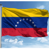 큰 베네수엘라 국기 폴리 에스터 베네수엘라 국기