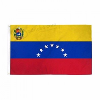 Venezuela-Flagge der Landstaatsflaggengewohnheit im Freien