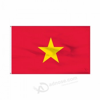 elección personalizada bandera de vietnam, bandera de vietnam personalizada para la venta