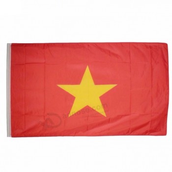 fuente del fabricante de la bandera promocional bandera del país de Vietnam